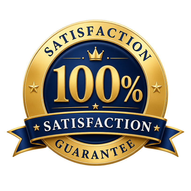 100% Satisfaction Guarantee